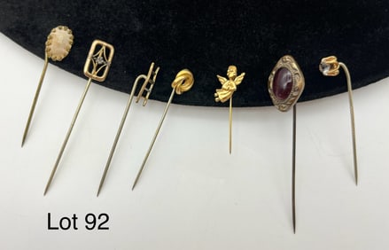 Group of Vintage/Antique Stick Pins