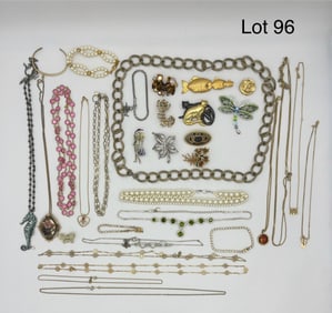 Collection of Signed Costume Jewelry
