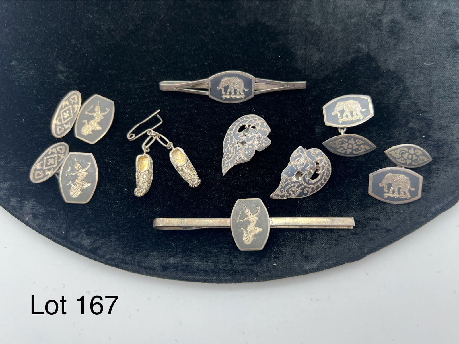 Collection of Siam Silver Jewelry (1 of 7)