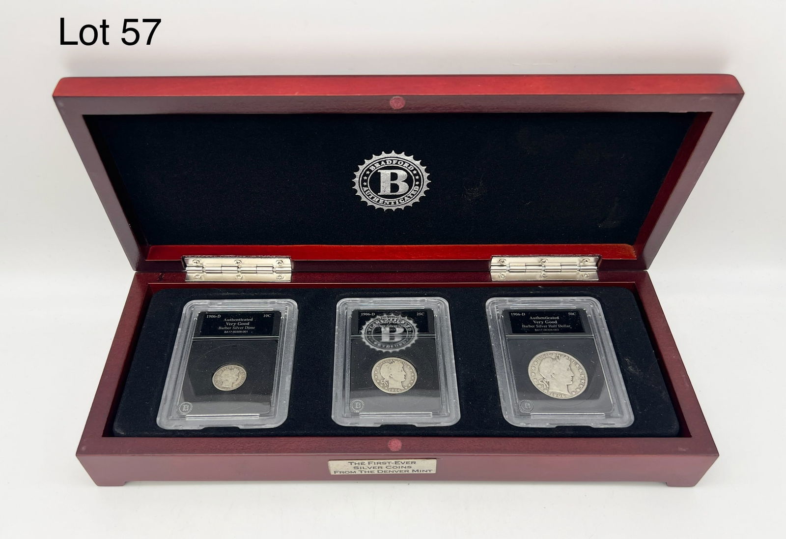 Set of The First Ever Denver Mint Silver Coins (1 of 5)