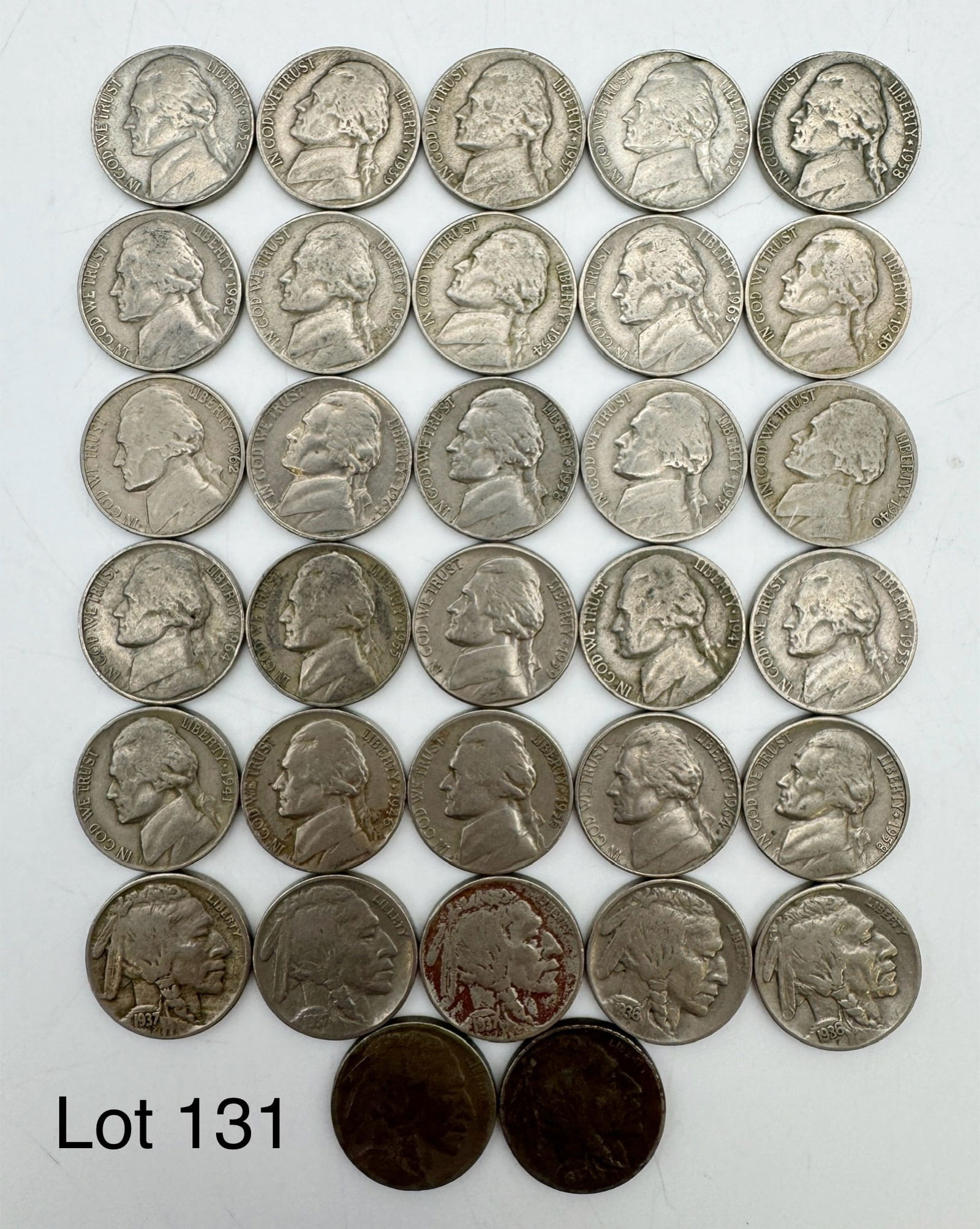 Mixed Lot of Nickels (1 of 5)