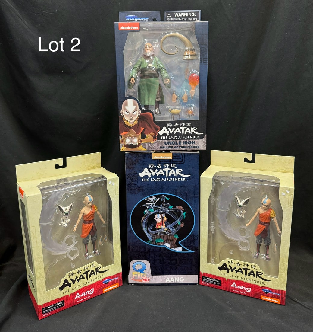Lot of Avatar: The Last Airbender Figures (1 of 8)