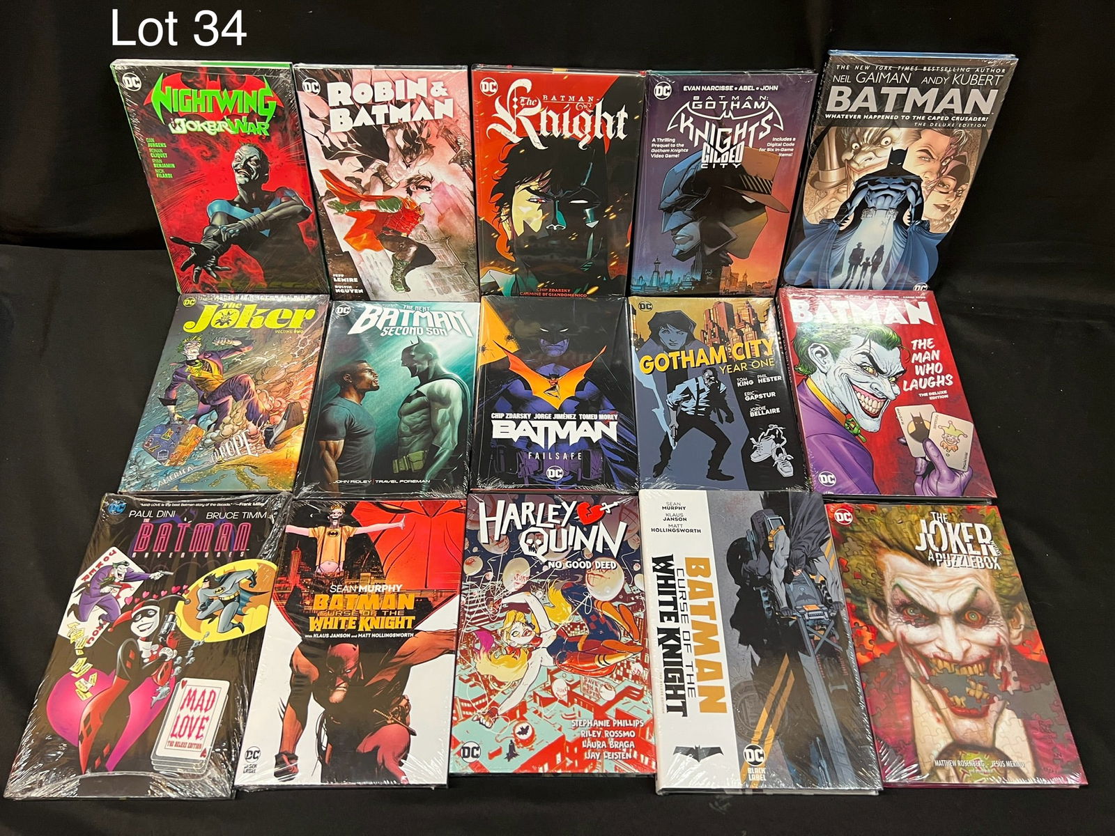 Collection of New/Sealed Batman Graphic Novels (1 of 9)