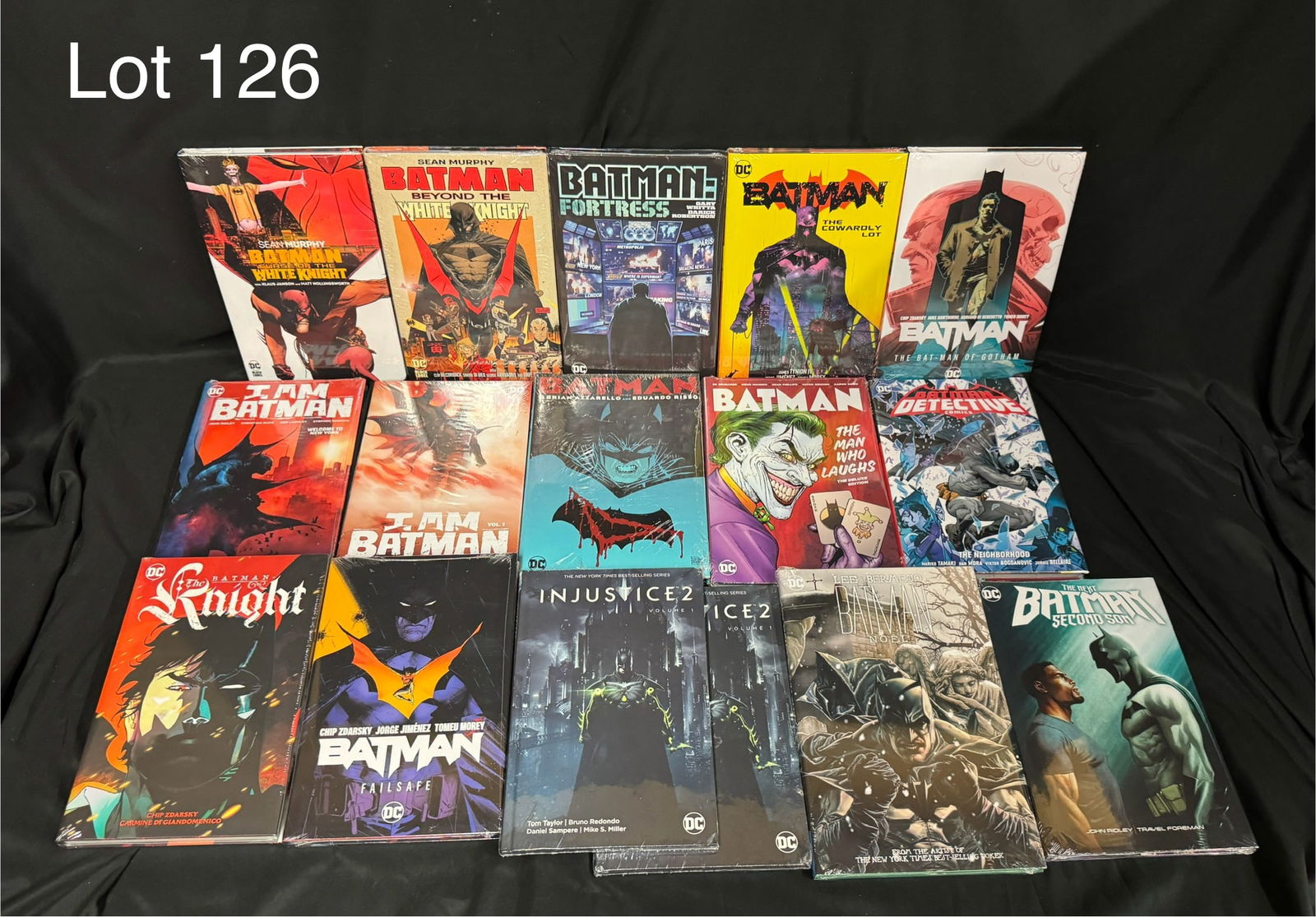 Collection of Mint Batman Hardcover Graphic Novels (1 of 6)