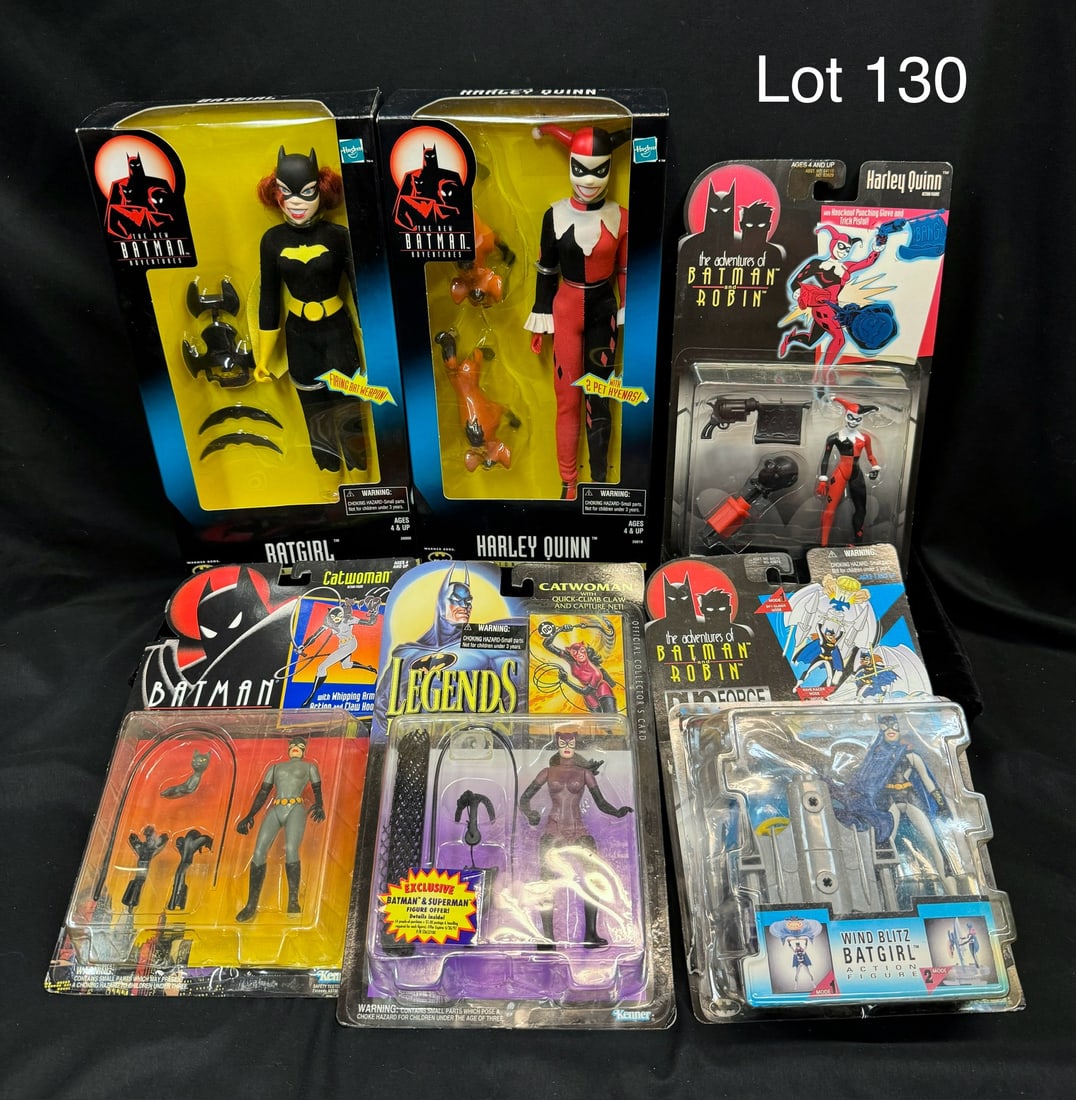 Mixed Collection of Batman Character Action Figures (1 of 7)