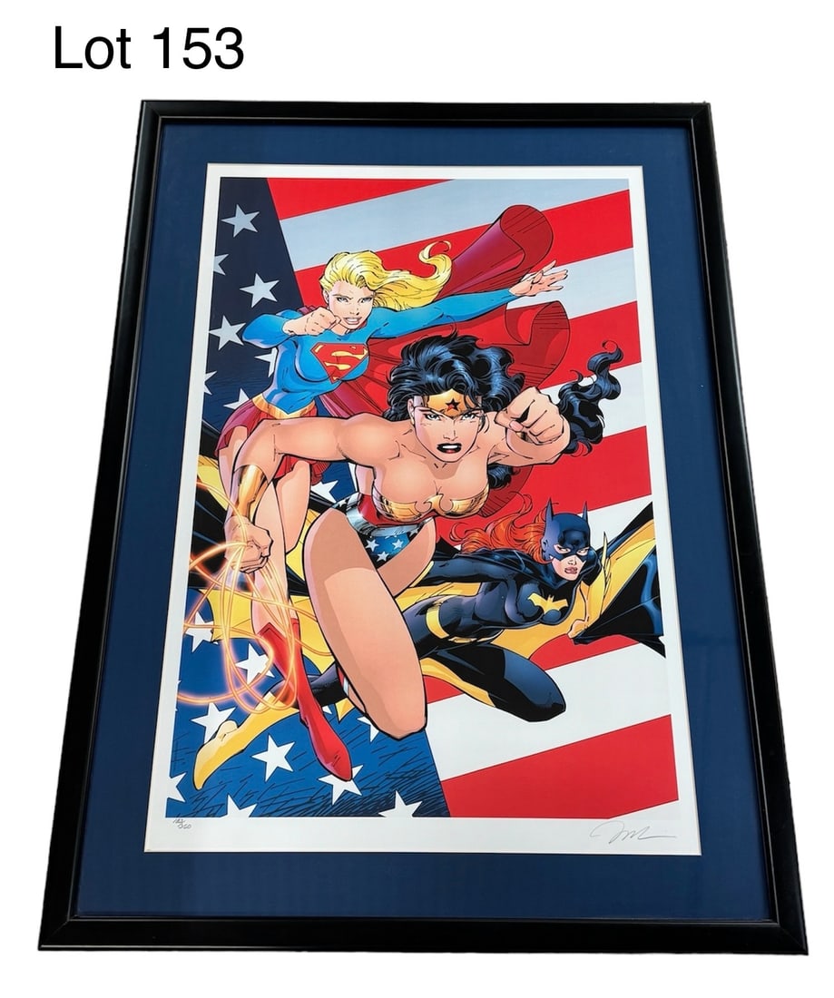 Limited Edition "Heroines of the DC Universe" Lithograph by Jim Lee (1 of 7)