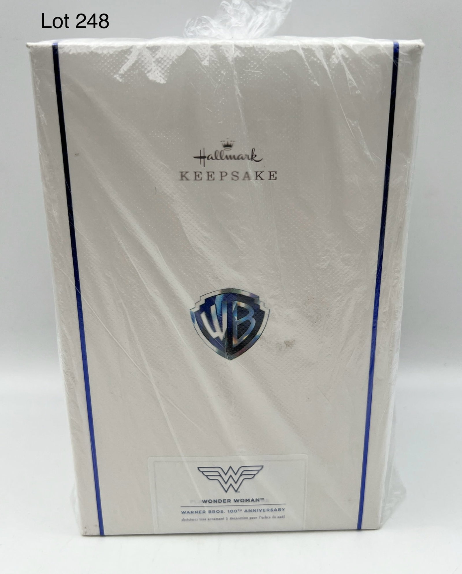 Sealed NIB 2023 Hallmark Keepsake Wonder Woman Glass Ornament (1 of 5)