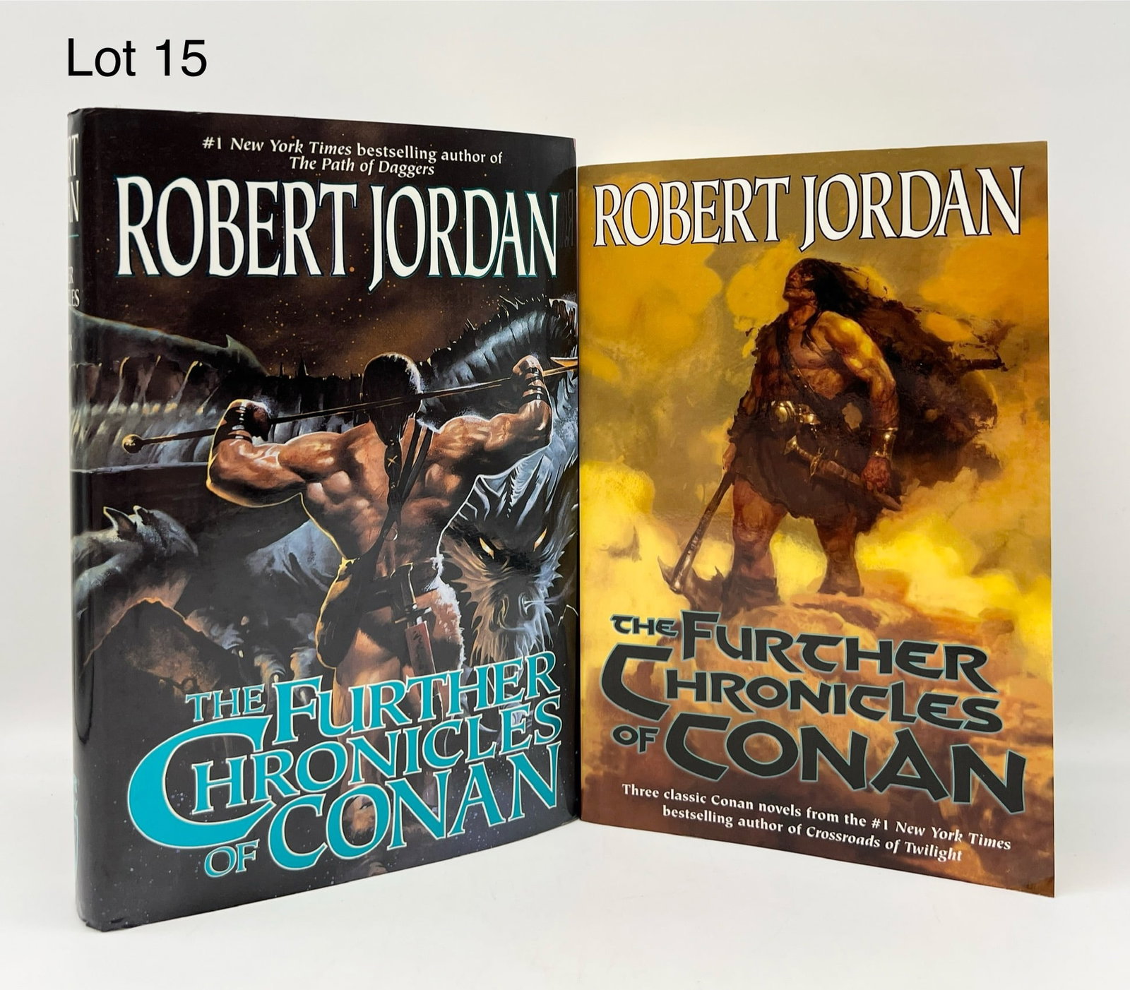 First Edition 'The Further Chronicles of Conan' by Robert Jordan Book Lot (1 of 10)