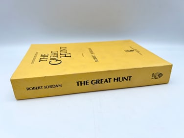 Uncorrected Proof of 'The Great Hunt' by Robert Jordan