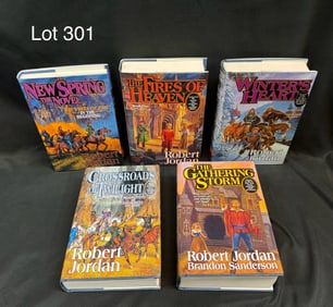 Lot of First Edition, First Print Novels From Robert Jordan's 'The Wheel of Time'
