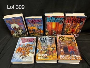 Lot of US (Tor) 'The Wheel of Time' Novels by Robert Jordan
