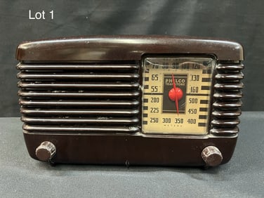 1946 Philco Transitone 46-200 Tube Radio