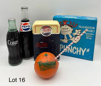 Variety of Vintage Novelty Transistor Radios