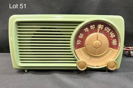 1954 Philco B572 Transitone Tube Radio