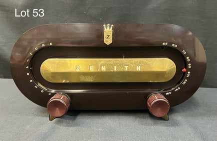 1951 Zenith H511 Consoltone Tube Radio