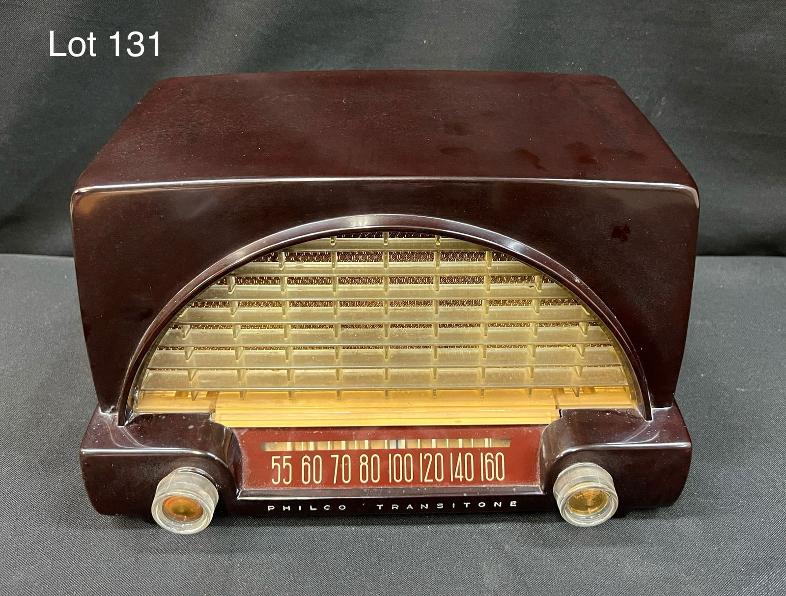 1951 Philco "Transitone" 51-532 Bakelite Tube Radio (1 of 6)