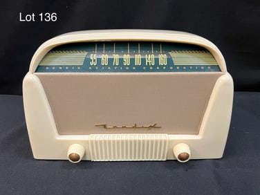 1949 Bendix 55L3U Tube Radio