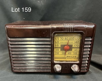 1940 Philco PT-25 'Transitone' Tube Table Radio