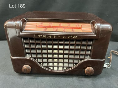 1948 Trav-Ler 5066 Tube Radio
