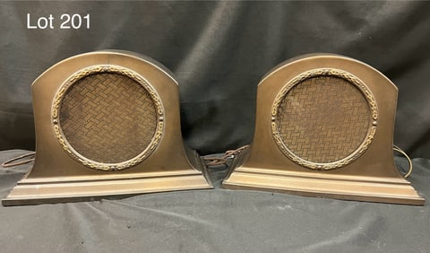 Lot of Two 1927 RCA Loudspeakers Model 100-A