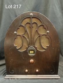 1930 Philco 20 Tube Cathedral Radio