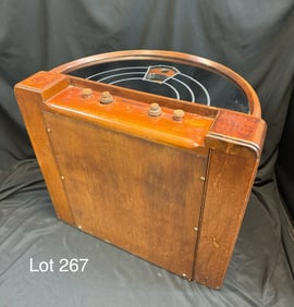 1937 Stromberg-Carlson 231-R Tube Half-Round Chairside Radio