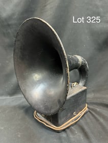 Antique Dictograph R-3 'DictoGrand' Portable Horn Speaker