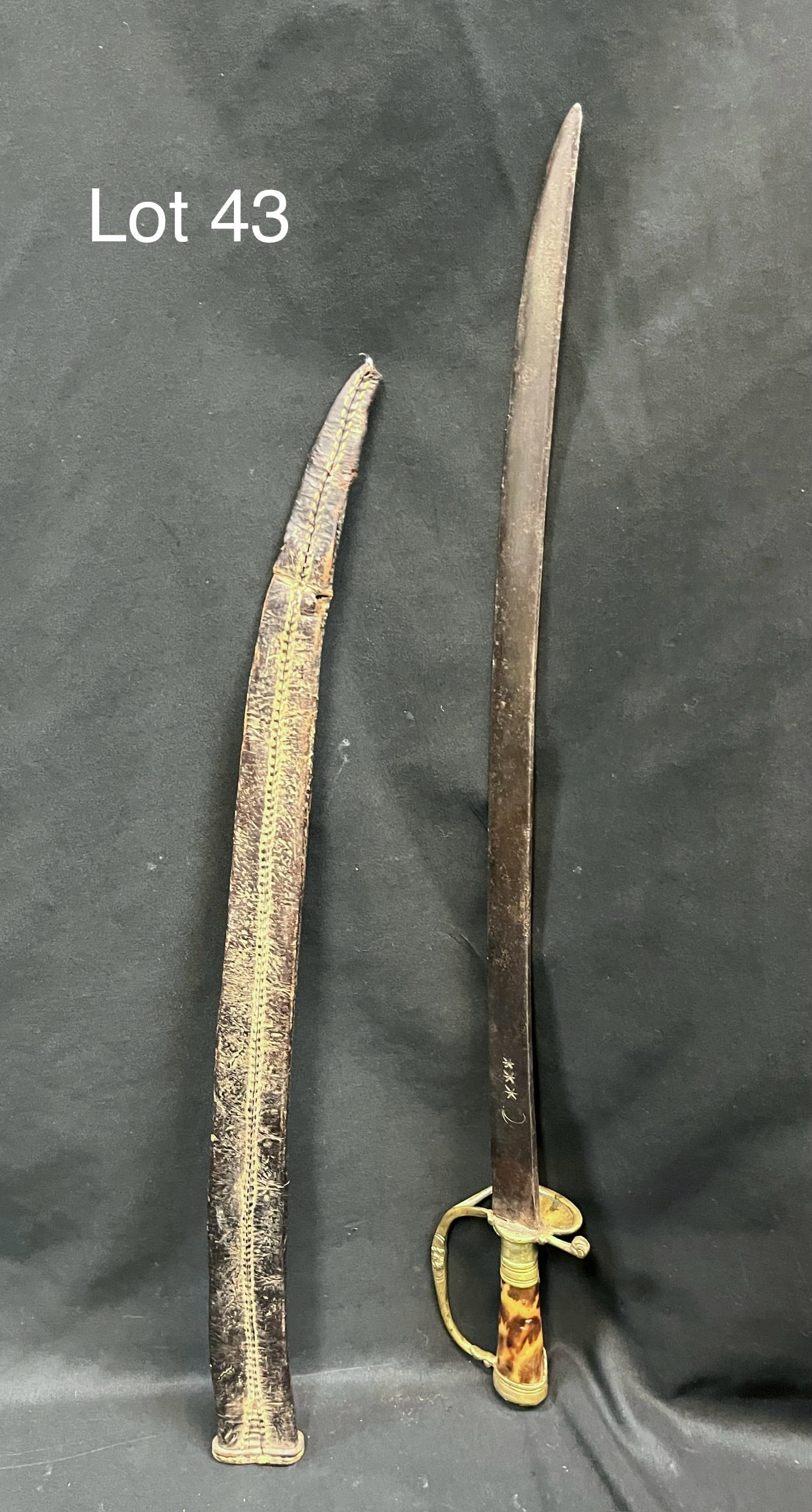 18th Century Sword w/ Scabbard (1 of 11)