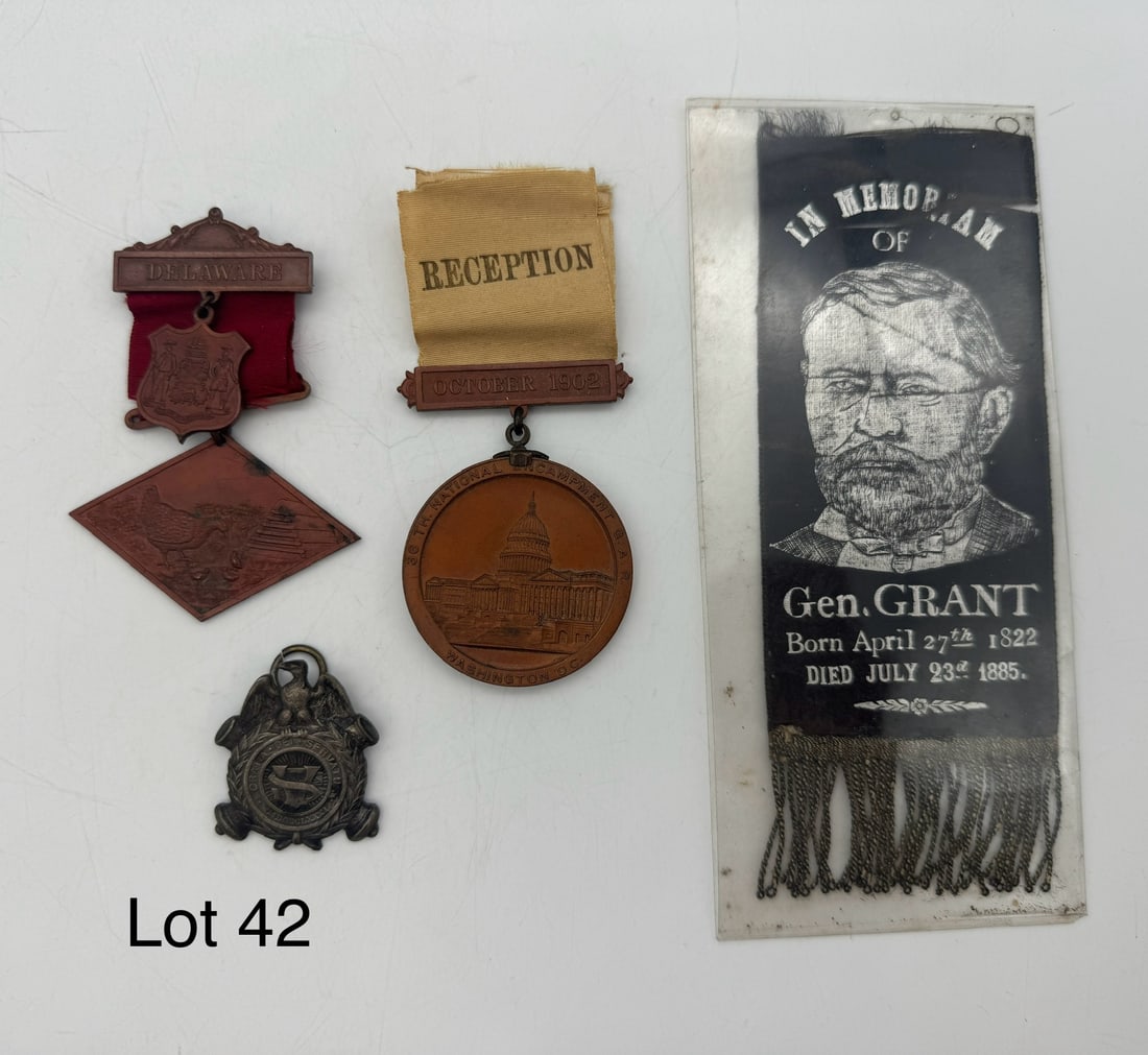 Mix of Antique U.S. Medals and Ribbons (1 of 7)