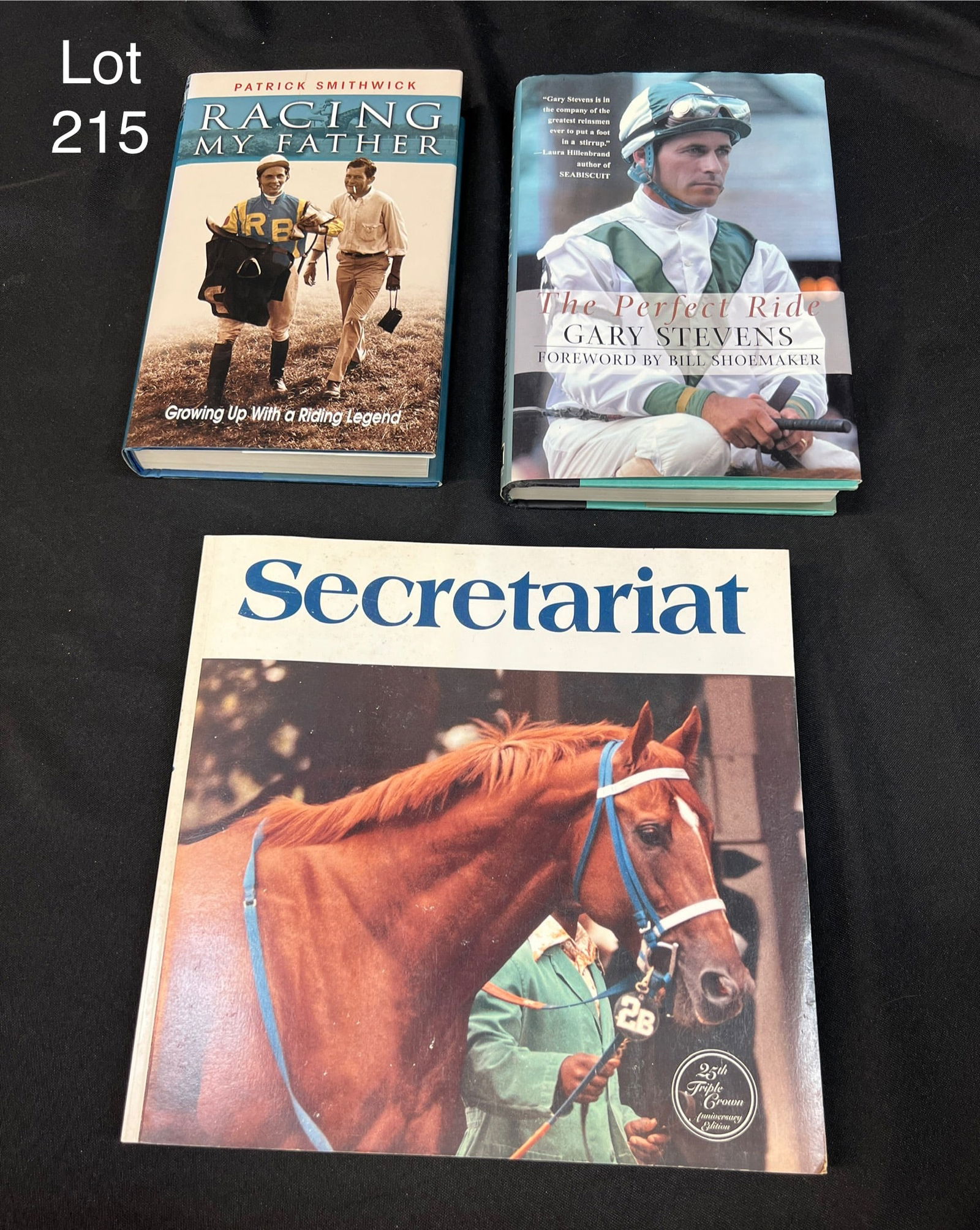 A Lot of 3 Horse Racing Books, all signed (1 of 17)