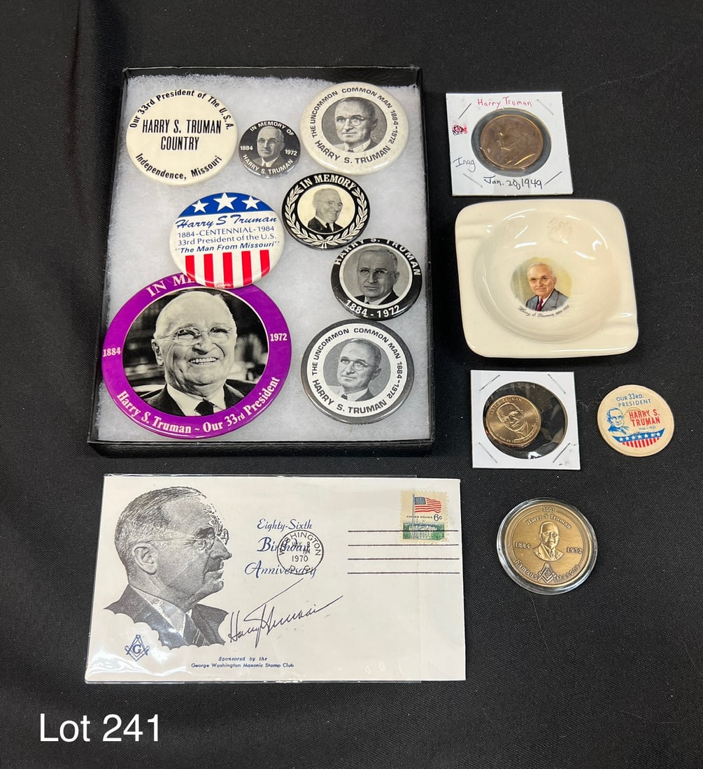 Lot of 14 Pieces Harry S Truman (1 of 12)
