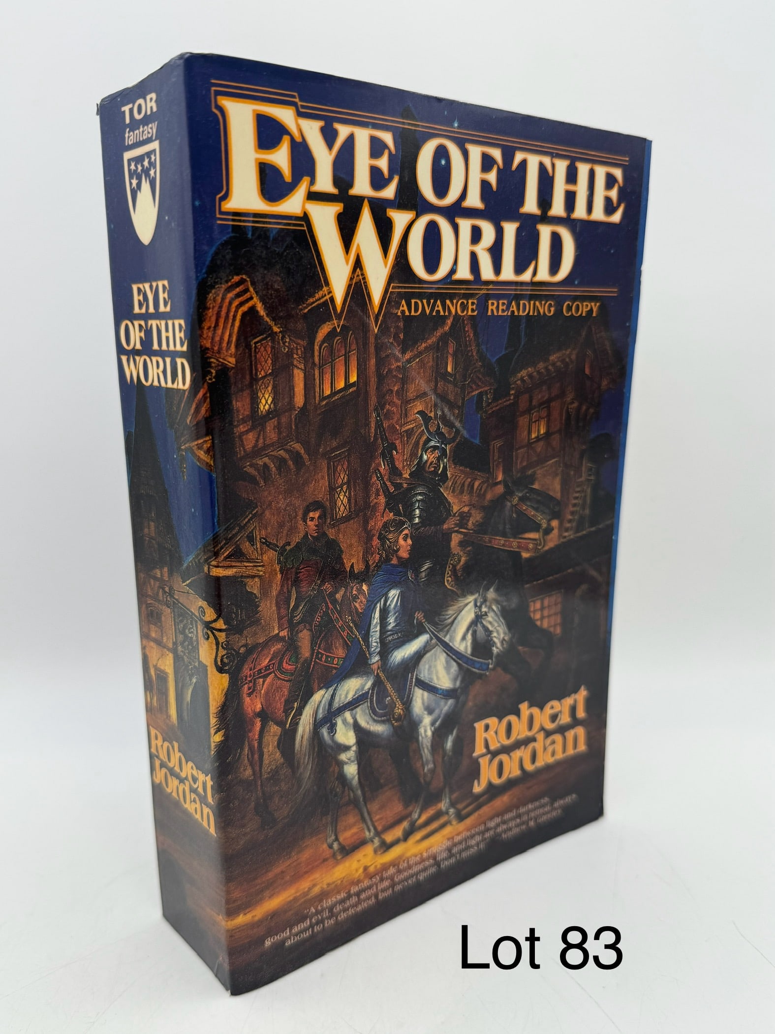 Advanced Reading Copy of 'Eye of the World': An advanced reading copy of 'Eye of the World' by Robert Jordan. This is the first book in 'The Wheel of Time' Series. This paperback advanced readers copy was released just prior to the hardcover in 