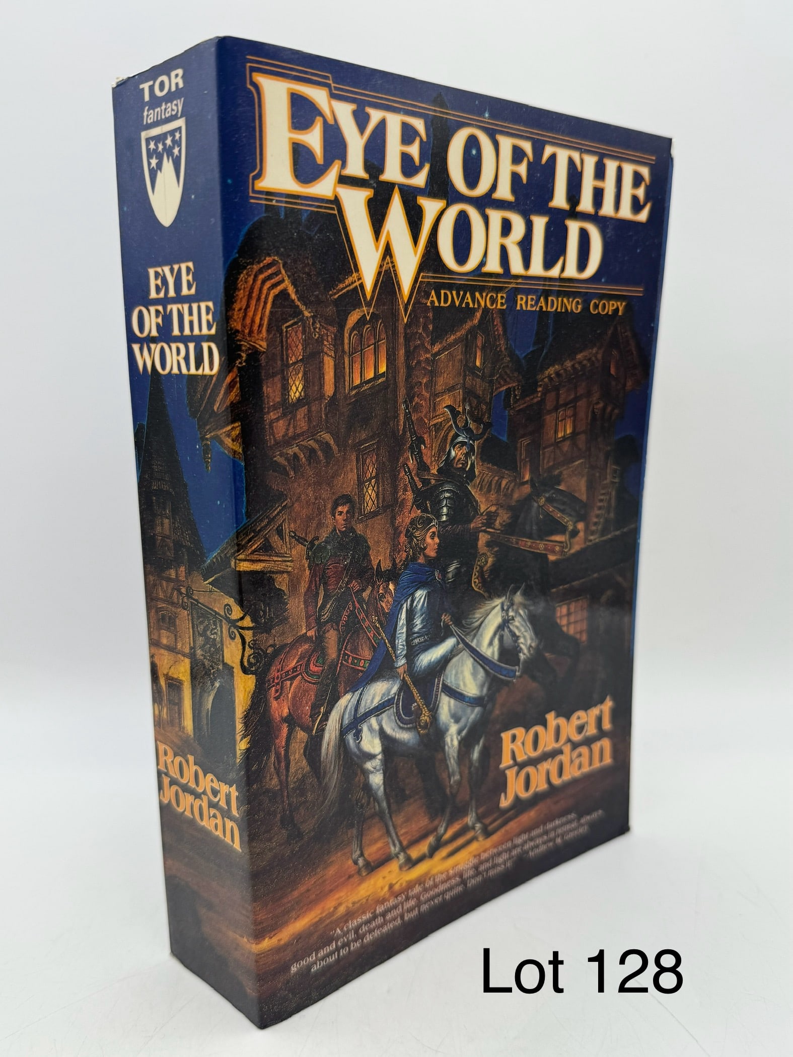 Advanced Reading Copy of 'Eye of the World': An advanced reading copy of 'Eye of the World' by Robert Jordan. This is the first book in 'The Wheel of Time' Series. This paperback advanced readers copy was released just prior to the hardcover in 