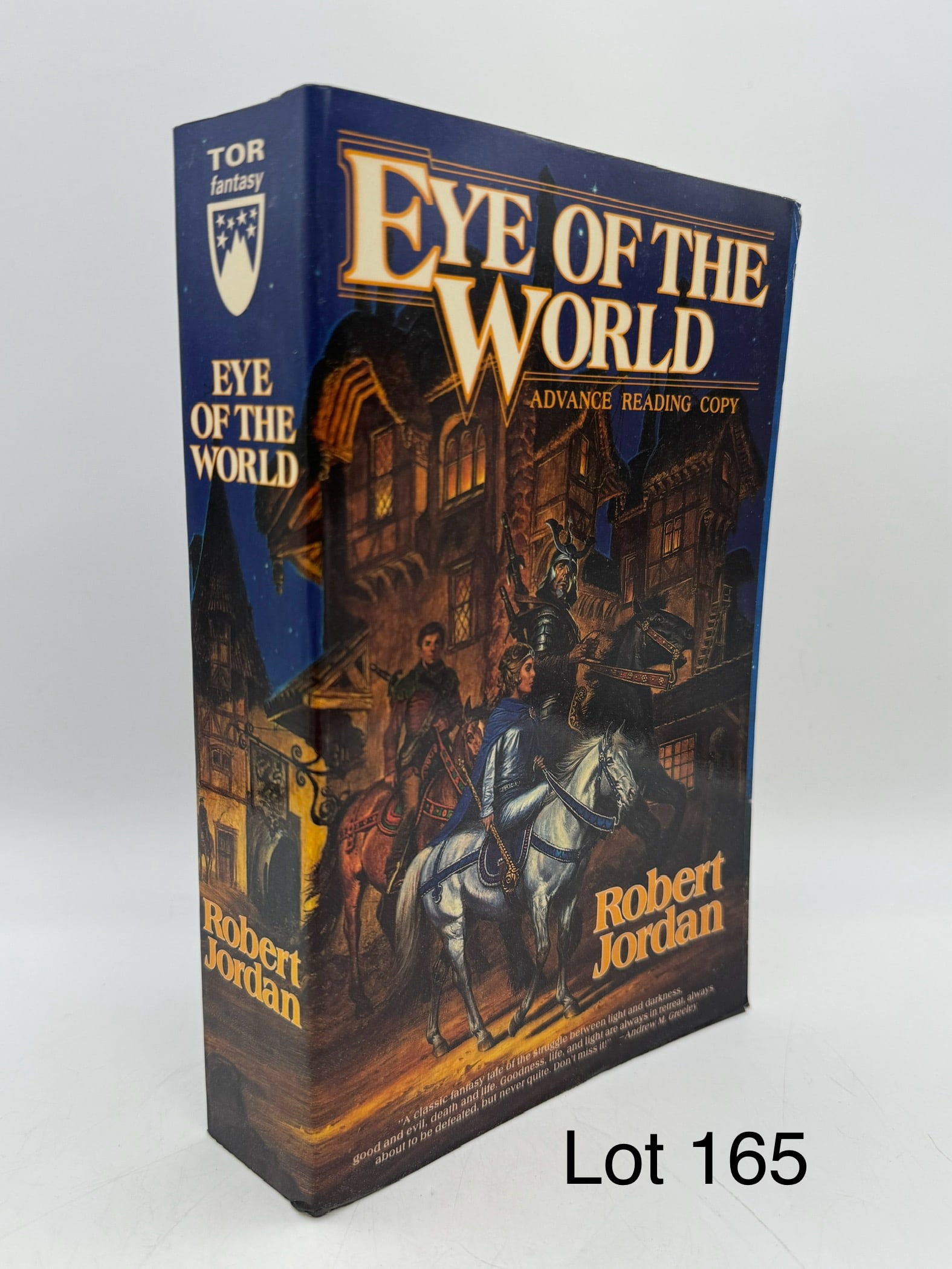 Advanced Reading Copy of 'Eye of the World': An advanced reading copy of 'Eye of the World' by Robert Jordan. This is the first book in 'The Wheel of Time' Series. This paperback advanced readers copy was released just prior to the hardcover in 