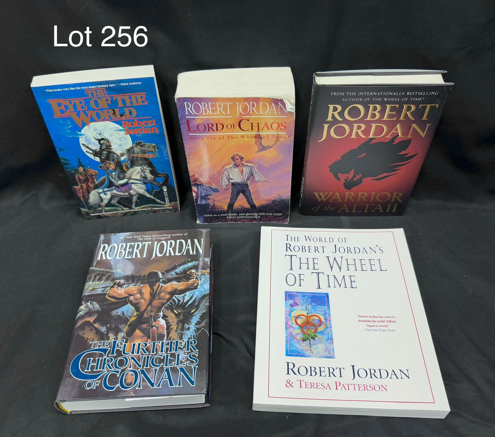 Mix of Hardcover and Paperback Novels by Robert Jordan (1 of 11)
