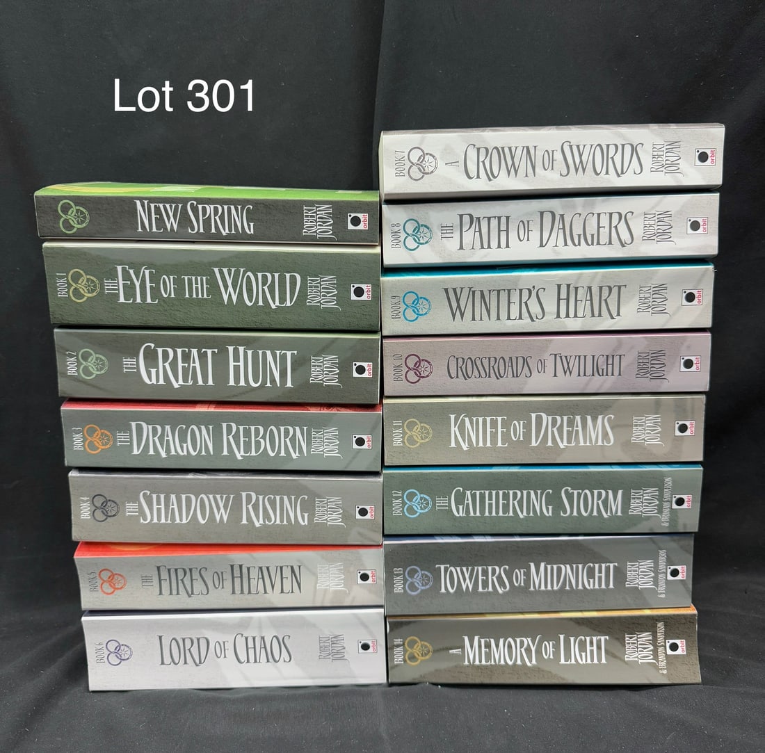 Complete UK (Orbit) 'The Wheel of Time' Series by Robert Jordan (1 of 6)
