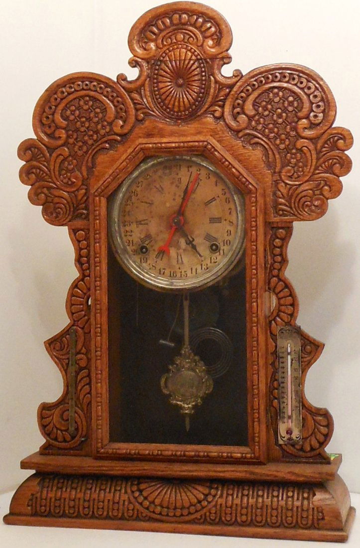 E Ingraham Gingerbread Clock Jan 09, 2013 Embassy Auctions