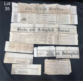 1867 Copies of Pennsylvania Newspapers