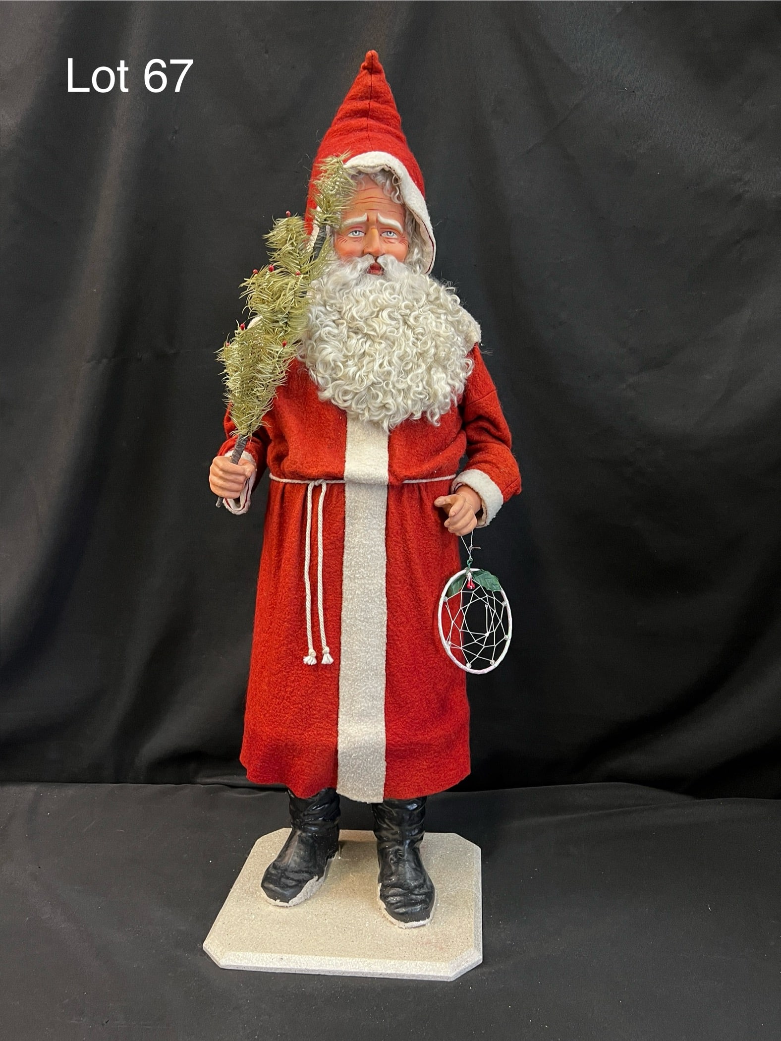 Kathy Patterson Extra Large Santa Claus Candy Container (1 of 11)