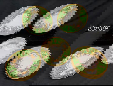 Bailey, Banks & Biddle Bird Plate Set