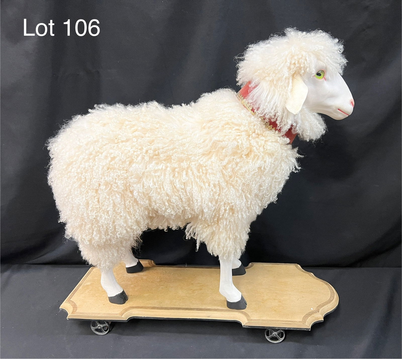 Modern Sheep Pull Toy by Larry and Sue Schroyer, Ohio (1 of 13)