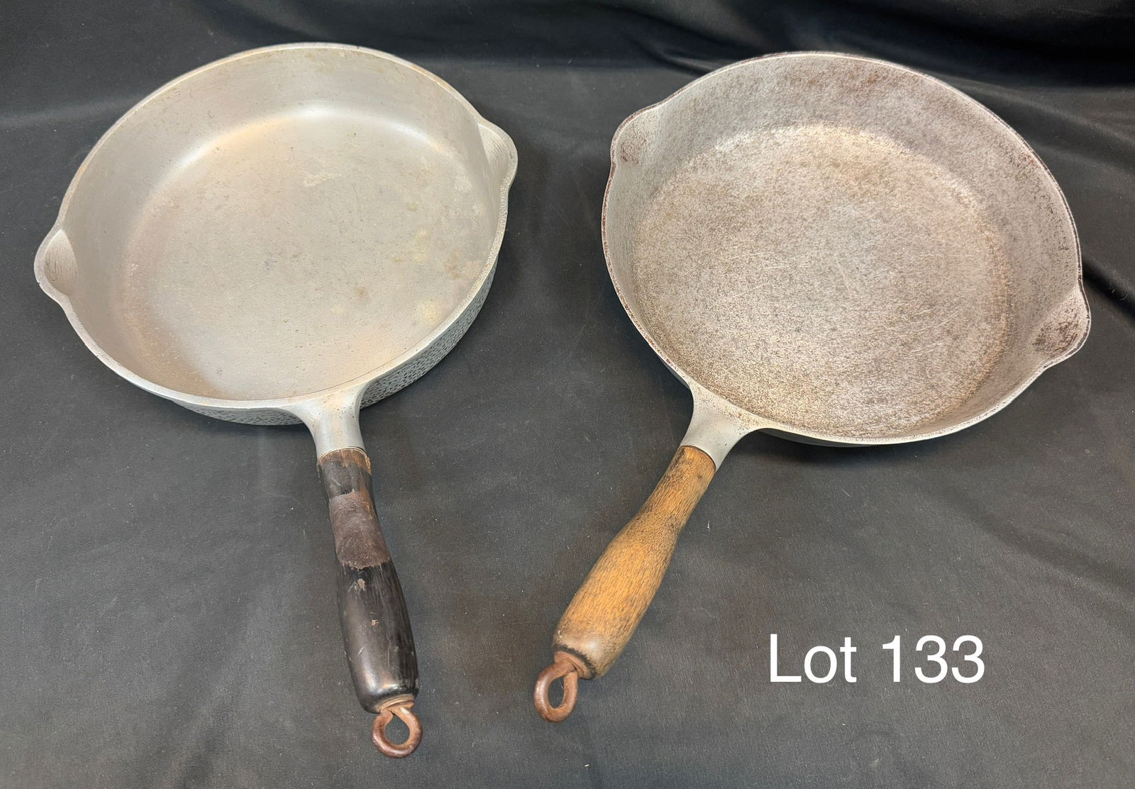 Pair of Vintage Griswold Aluminum Skillets (1 of 7)