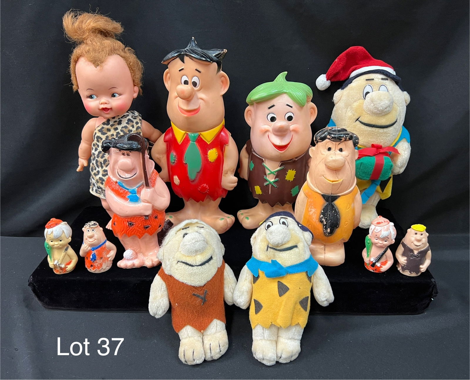 Collection of Vintage 'The Flintstones' Dolls and Figures (1 of 13)