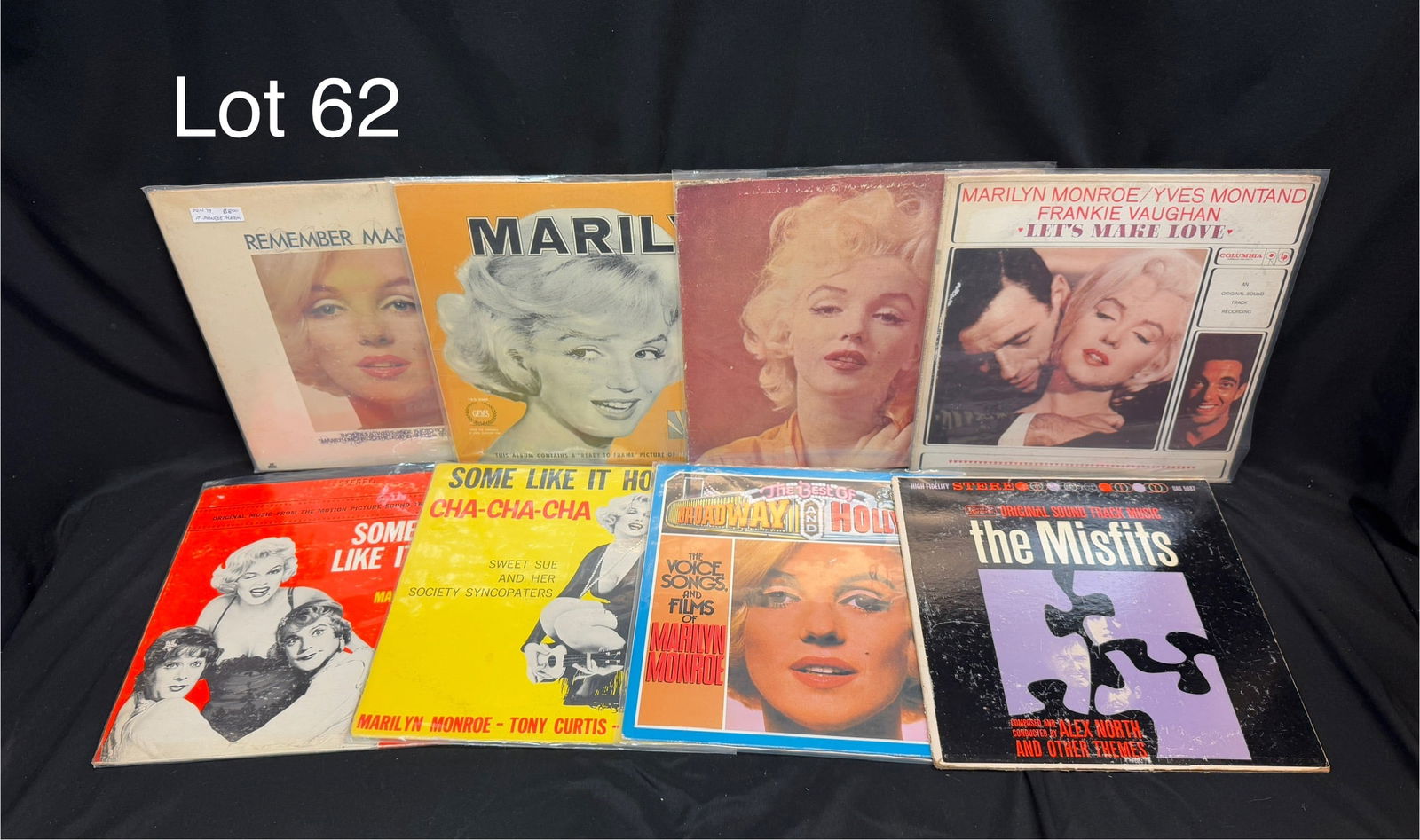 Lot of Vintage Marilyn Monroe Records (1 of 9)