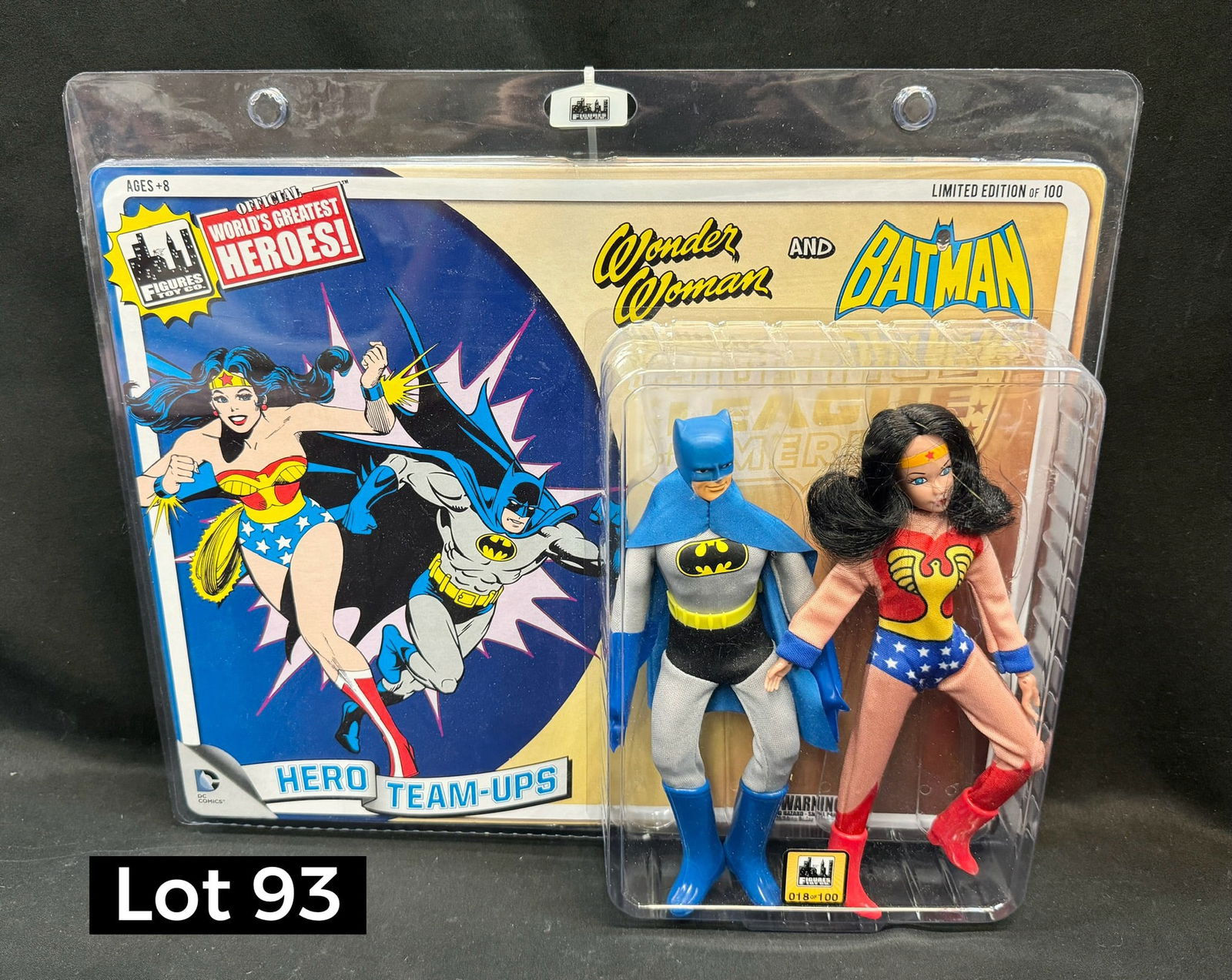 DC Figures Toy Co. World's Greatest Heroes Wonder Woman & Batman Figures (1 of 4)