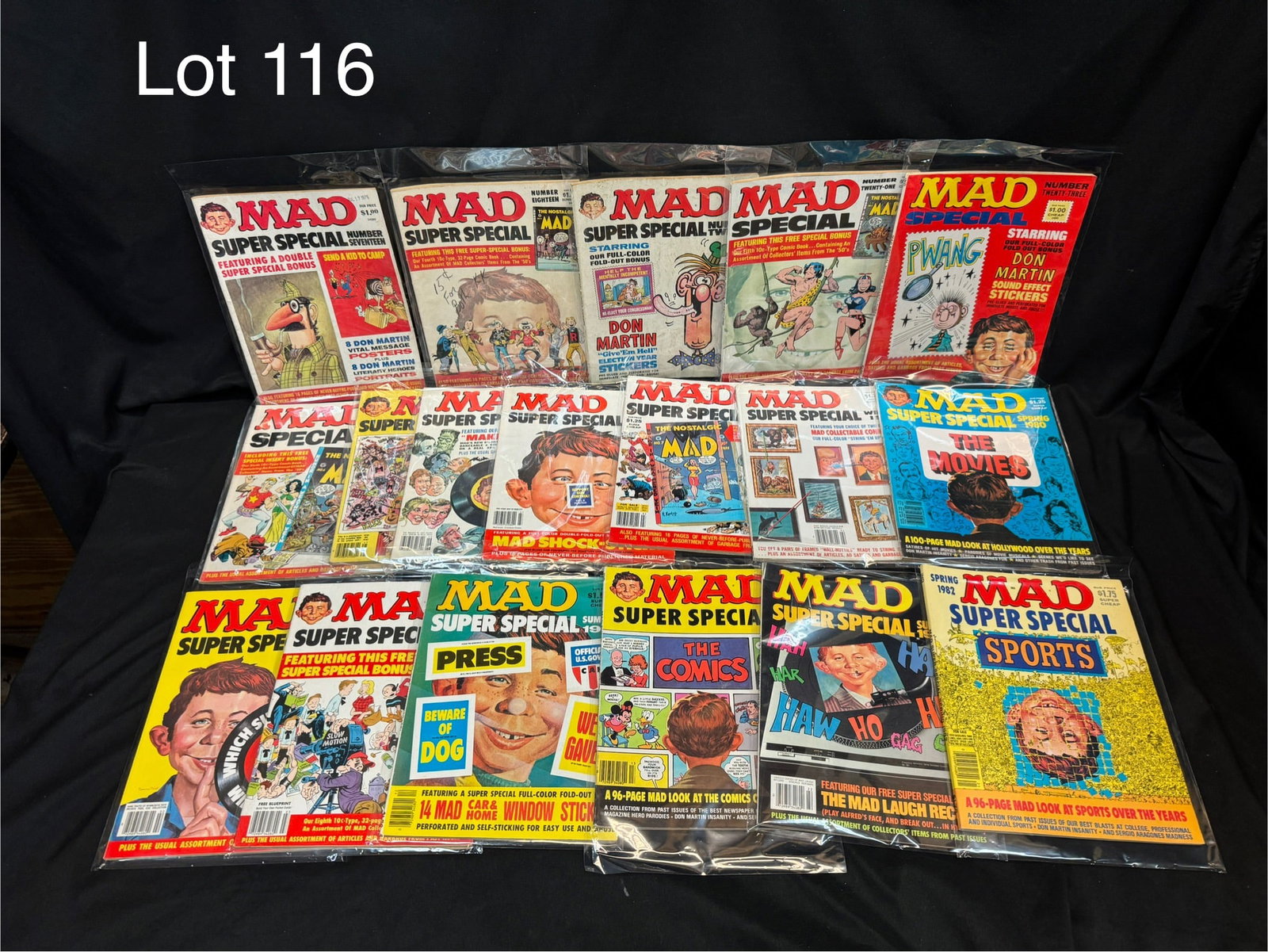 Lot of Vintage MAD Super Special Magazines (1 of 7)