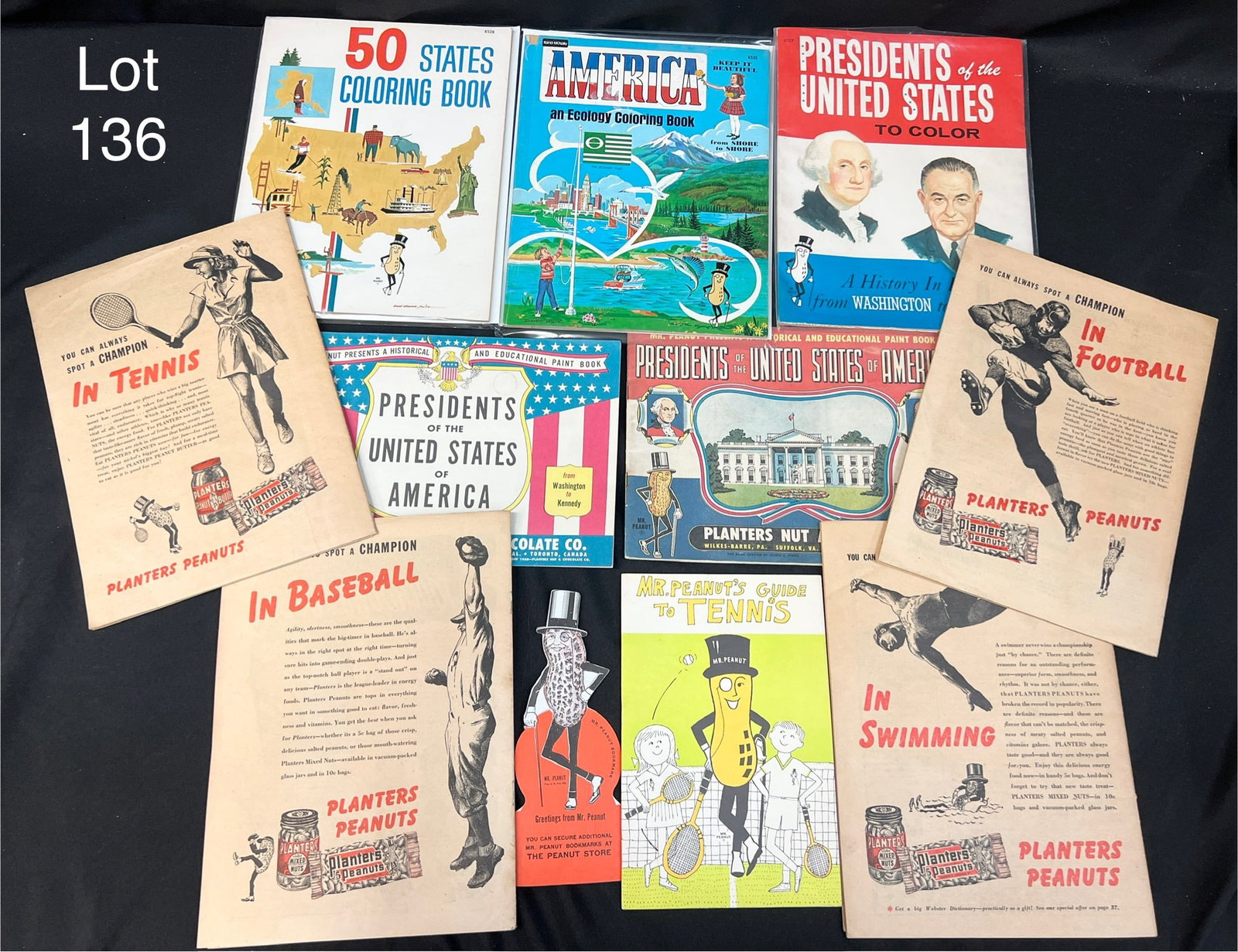 Variety of Planters Mr. Peanut Ephemera (1 of 14)