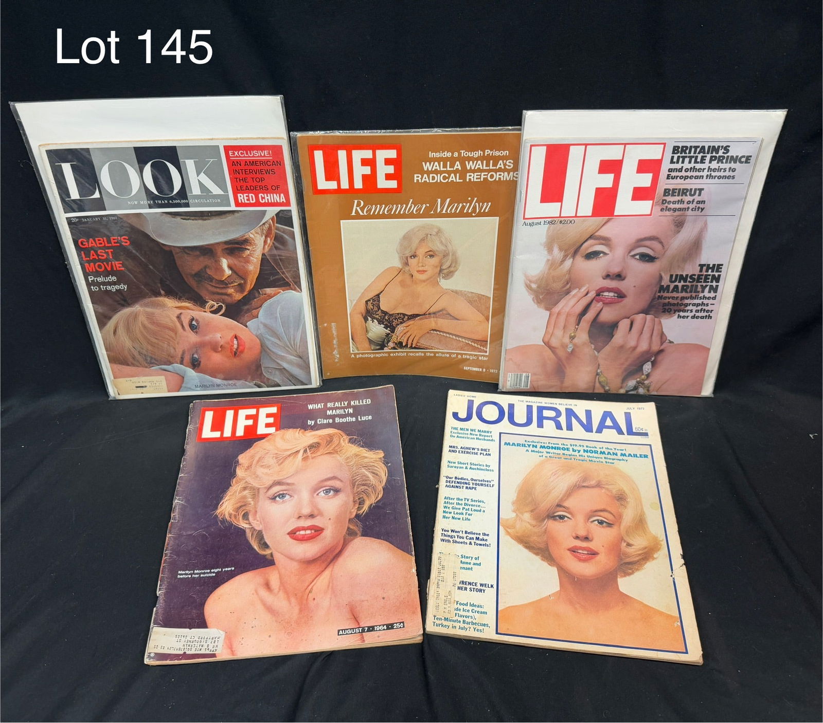 Lot of Vintage Magazines Feat. Marilyn Monroe (1 of 5)
