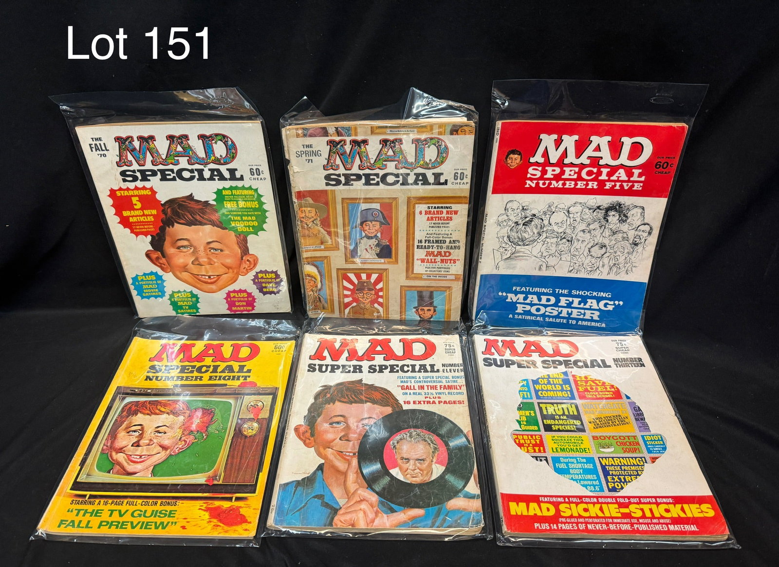 Lot of Vintage MAD Super Special Magazines (1 of 5)