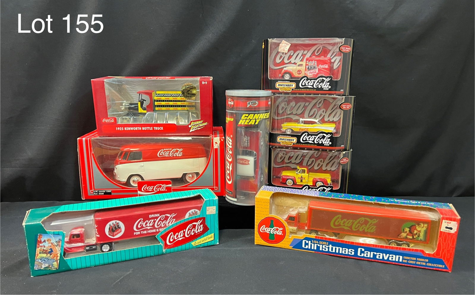 Lot of Coca-Cola Diecast Cars and Trucks (1 of 8)